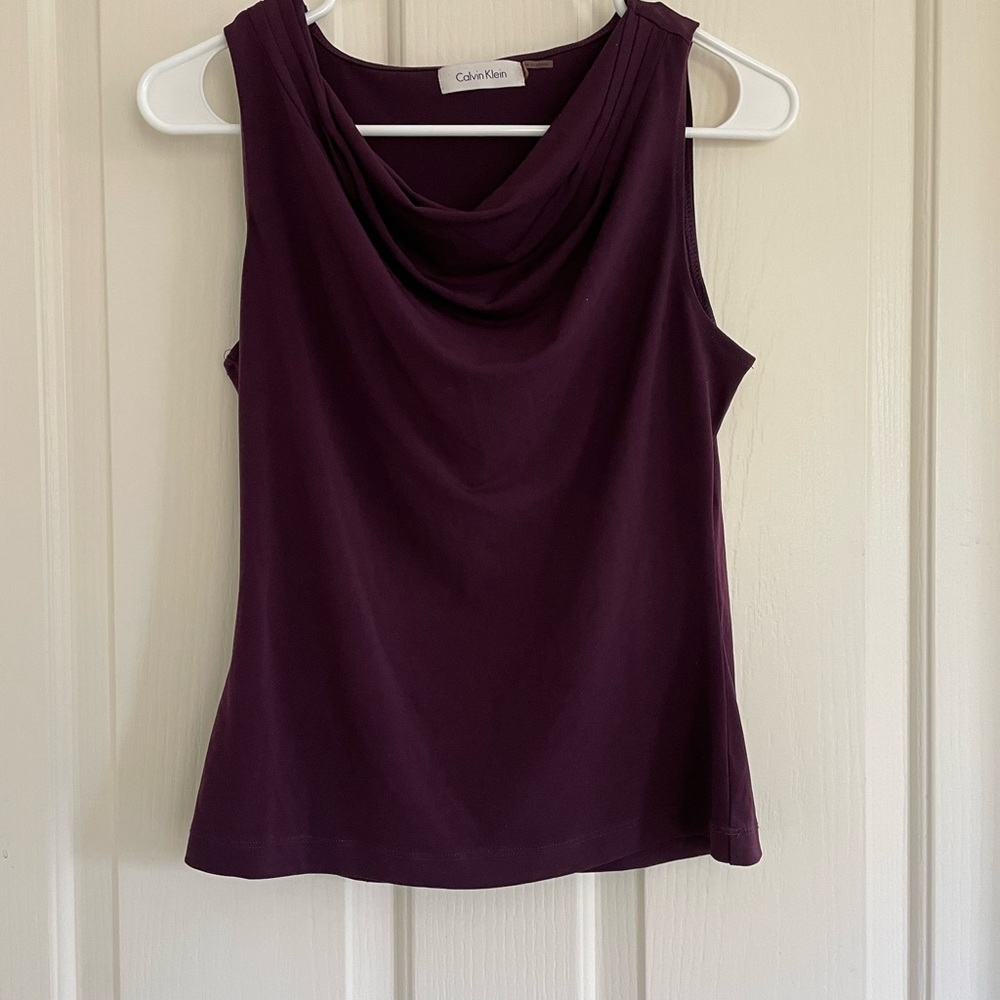 Calvin Klein Sleeveless Blouse PS